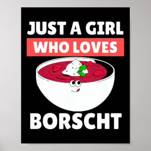 Borschtsch Russian Food Ukraines Food Erntedank C Poster