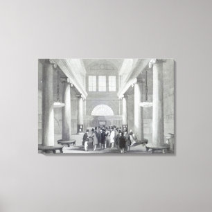 Börse Leinwanddruck