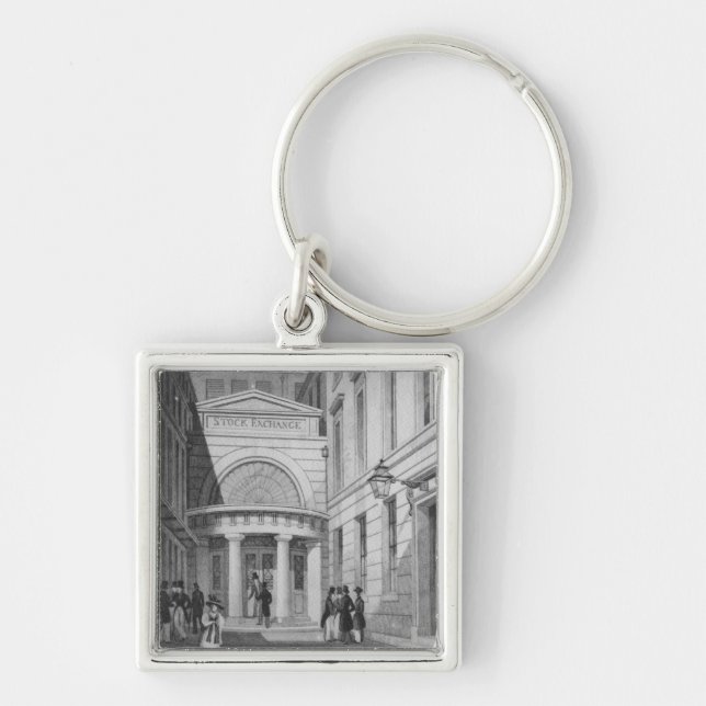 Börse, London, 'vom Großstadtbewohner Schlüsselanhänger (Vorne)