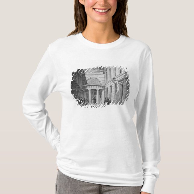 Börse, London, 'vom Großstadtbewohner T-Shirt (Vorderseite)