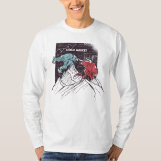 Börsenbörse: Bull gegen Bear Trading T-Shirt