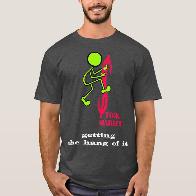 Börsenhandel Dollarsignatur-Anleger T-Shirt (Vorderseite)