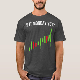 Börsenhandel ist Montag und noch Händler T-Shirt