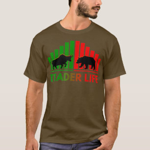 Börsenhandel mit Händlern und Bears T-Shirt