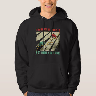 Börsenhandel, was Sie als Bull Bear Trader sehen Hoodie