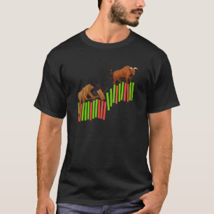 Börsenhandelshändler Bull VS Bear I T-Shirt