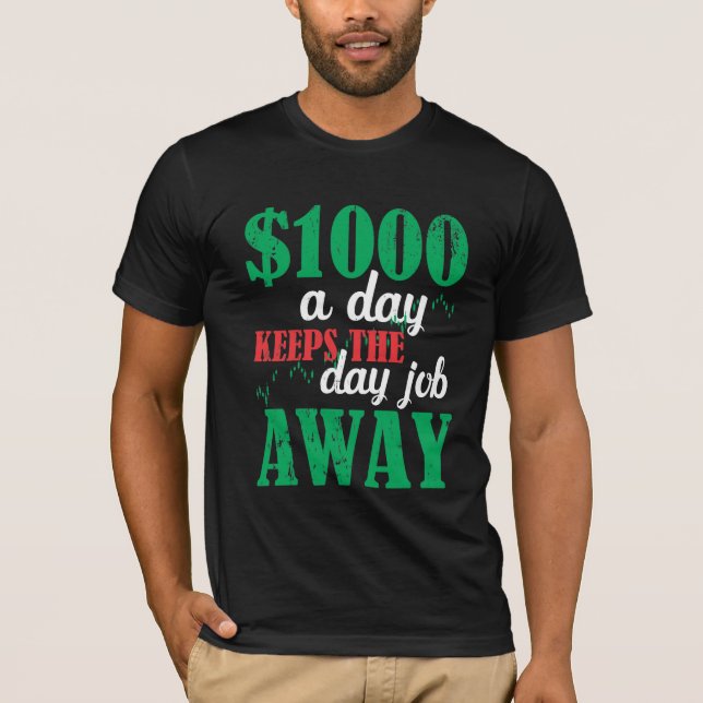 Börsenhändler Börsenhändler Joke T-Shirt (Vorderseite)