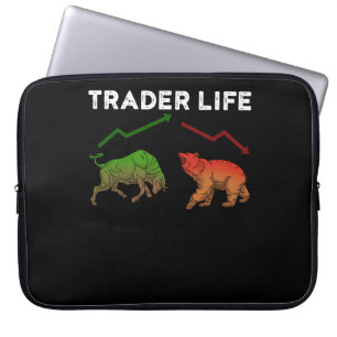 Börsenhändler Geschenke Day Trading Geschenk Markt Laptopschutzhülle