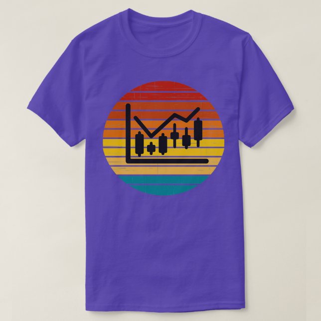 Börsenhändler Investmentbank Retro-Geschenk T-Shirt (Design vorne)