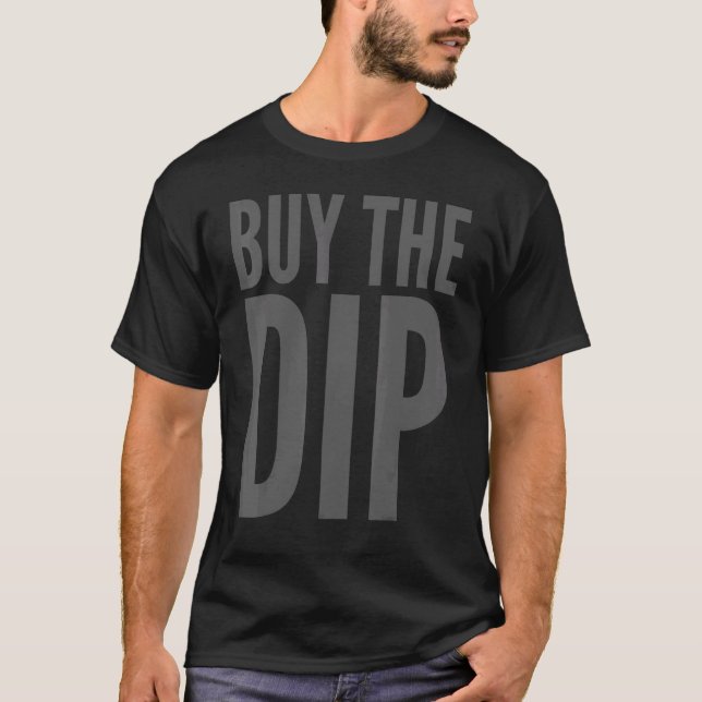 Börseninvestition kauft den Abwärtstrend 1 T-Shirt (Vorderseite)