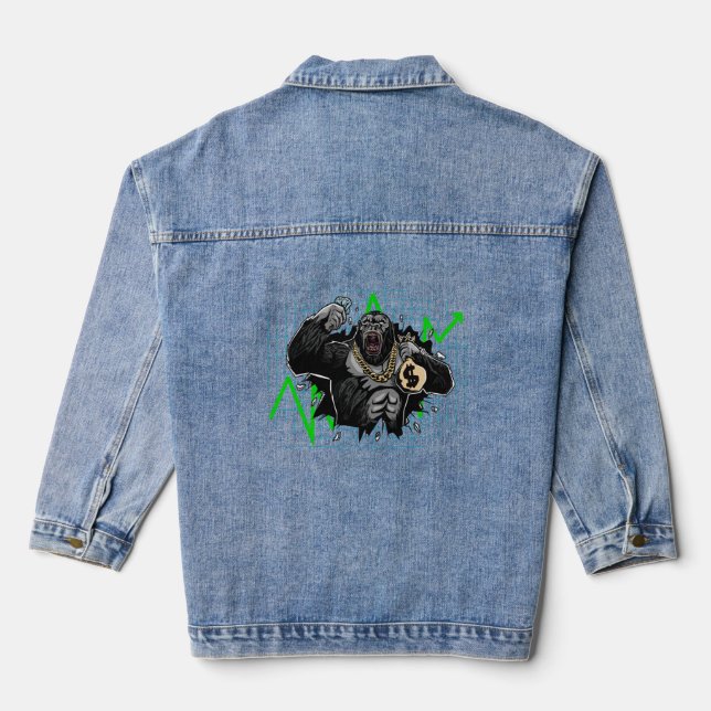 Börsenkartei für Diamanten Jeansjacke (Rückseite)