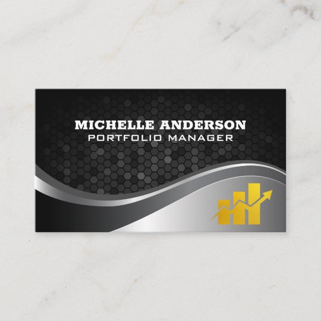 Börsenmakler | Finanzen | Goldaktie Visitenkarte (Vorderseite)
