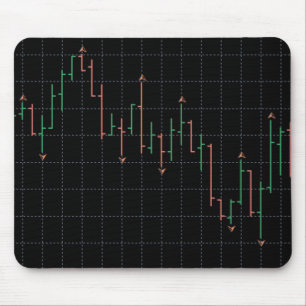 Börsennotierungs-Handelsbilanz Mousepad