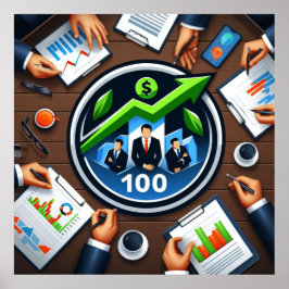 Börsenplakat Poster