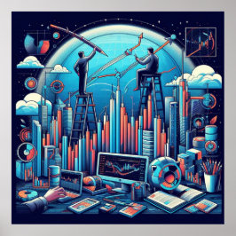 Börsenplakat Poster