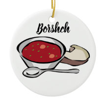 Borshch Keramik Weihnachtsbaum