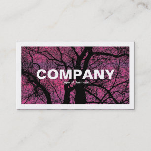 Bortered - Red Sky - Tree Visitenkarte