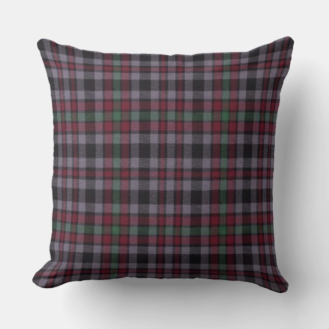 Borthwick Modern Original Scottish Tartan Kissen (Vorderseite)