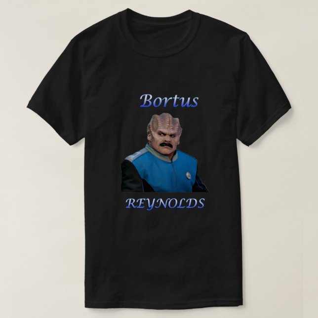 Bortus Mustache - die Premium-Version von Orville T-Shirt (Design vorne)