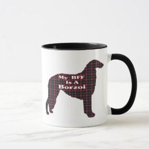 Borzoi-BESTE FREUNDIN-Tasse Tasse