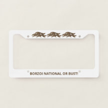 Borzoi-einzelstaatliche oder rostfreie Genehmigung