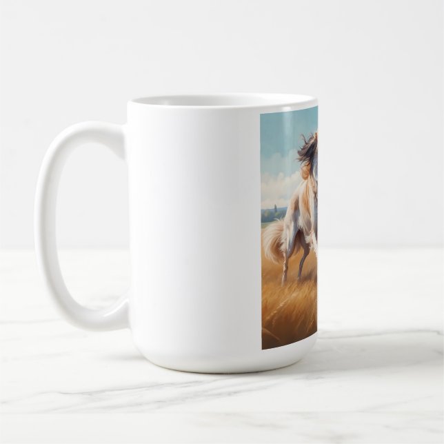 Borzoi Elegant Breed Coffee Tasse (Links)