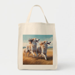 Borzoi Grotto America Tragetasche