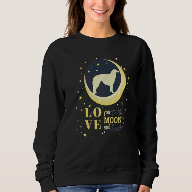Borzoi-Hunderasse  1 Sweatshirt (Vorderseite)