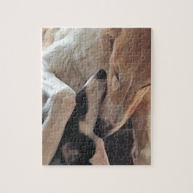 Borzoi-Liebe (Vertikal)