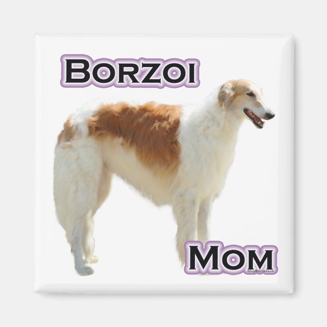 Borzoi Mama 4 - Magnet (Vorne)