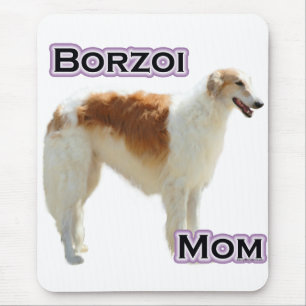 Borzoi-Mama 4 Mousepad