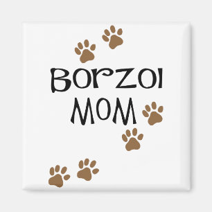 Borzoi-Mama Magnet