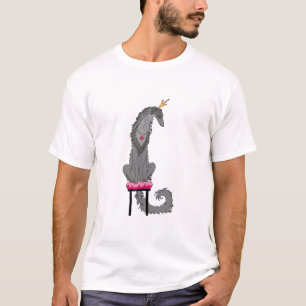 Borzoi-Prinzessin Gray T-Shirt