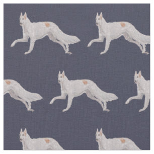 Borzoi Russischer Wolfhound Hund Kunstwerk Stoff