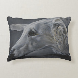 Borzoi Russischer Wolfhound-Hundeschwalbe Dekokissen