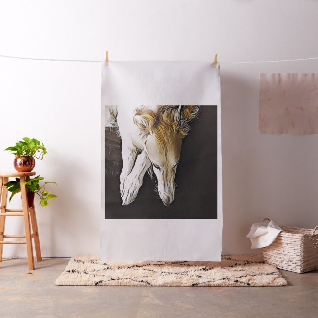 Borzoi-Stoff Stoff (Beispiel)