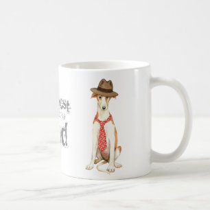 Borzoi-Vater Kaffeetasse