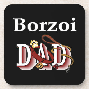 Borzoi-Vater Untersetzer