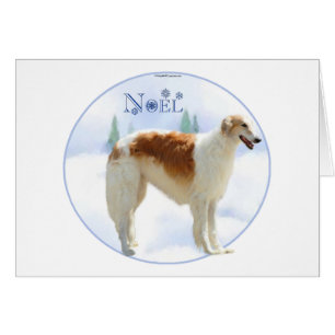 Borzoi-Weihnachten