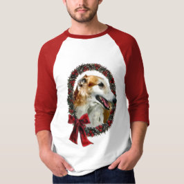 Borzoi Weihnachtsgeschenke T-Shirt