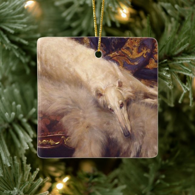 Borzoi Weihnachtsschmuck (Baum)