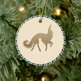 Borzoi Weihnachtsschmuck