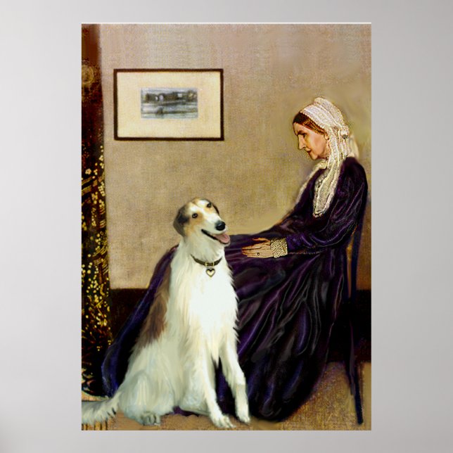 Borzoi - Whistlers Mother Poster (Vorne)
