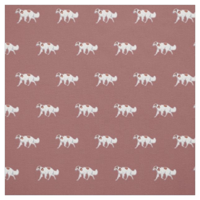 Borzoirussisches Stoff (Muster)