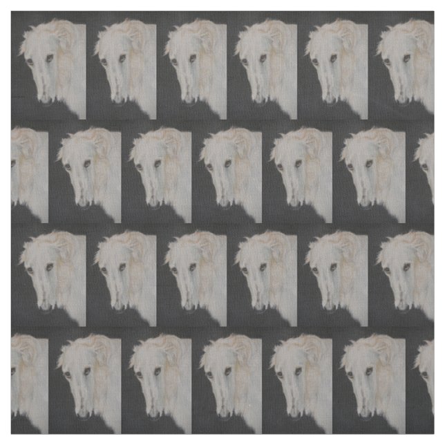 Borzoirussisches Stoff (Muster)