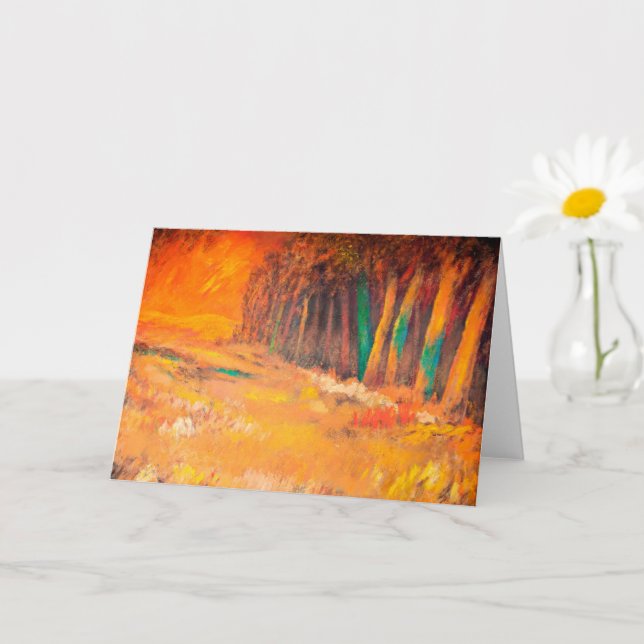 Bosbrand - kaart karte (Kleine Pflanze)