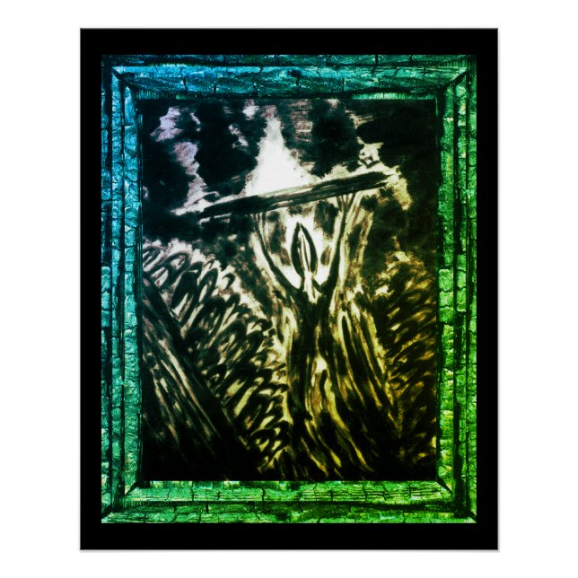 Böse abwehren poster (Vorderseite)