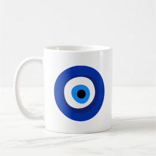 Böse Augen uraltes Symbol antike Talisman Superla Kaffeetasse