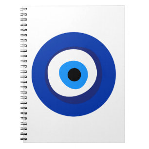 Böse Augen uraltes Symbol antike Talisman Superla Notizblock