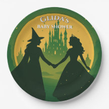 Böse Baby Shower Teller | Glinda & Elphaba Party